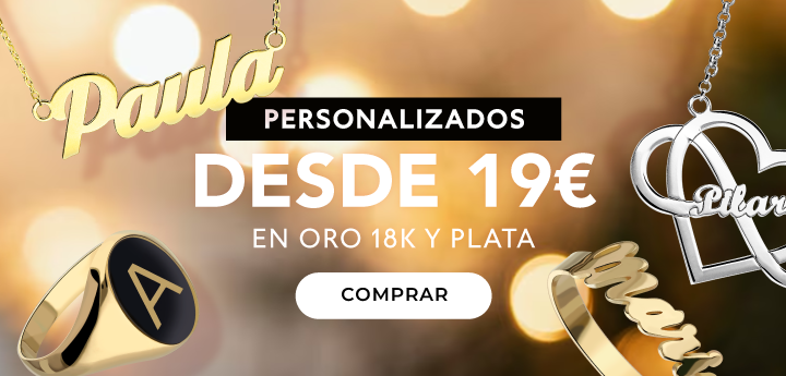 Joyas personalizadas desde 17€